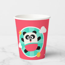 Lingokids Party Paper Cups with Elliot