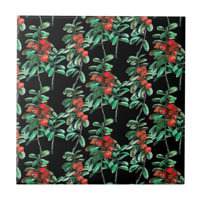 Lingonberries Tile (Front)