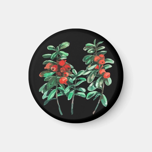 Lingonberry Magnet (Front)