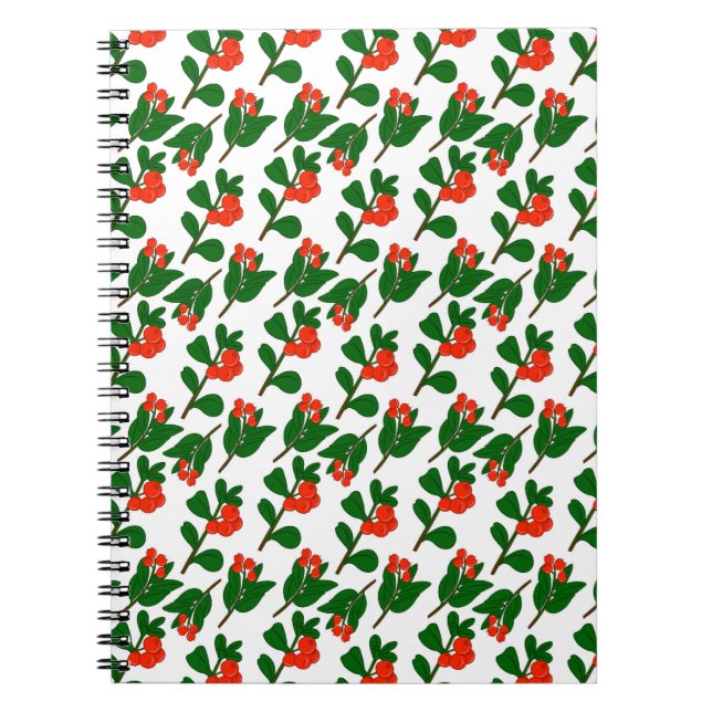 Lingonberry Twigs notebook (Front)
