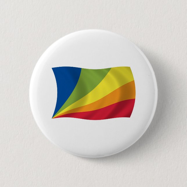 Lingua Franca Nova Flag Button (Front)