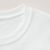 Linguist Saussure Signifier Signified T-Shirt (Detail - Neck (in White))