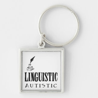 Linguistic Autistic Keychain