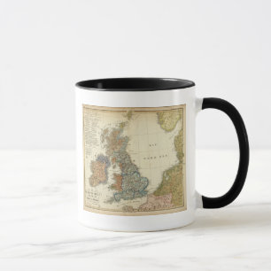 Linguistic map of British Isles Mug