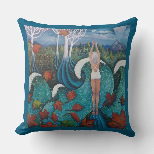 Lining Up With The Moon Cushion (Front)