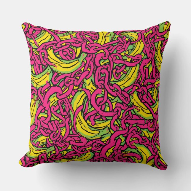 Linkchain Bananas Cushion (Front)