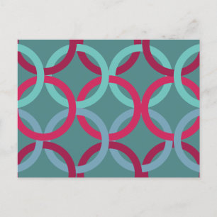 Linked Circles 2 Postcard