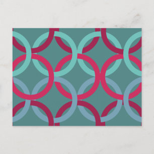 Linked Circles 2 Postcard