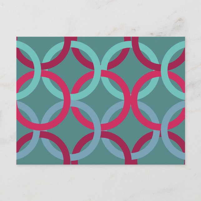 Linked Circles 2 Postcard (Front)