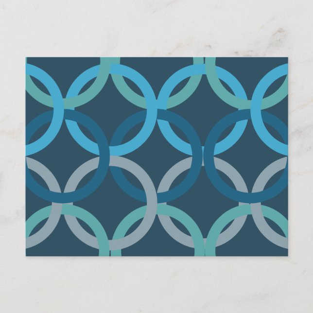 Linked Circles 2 Postcard (Front)