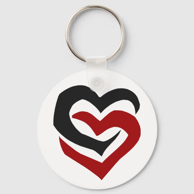 Linked Hearts Key Ring (Front)