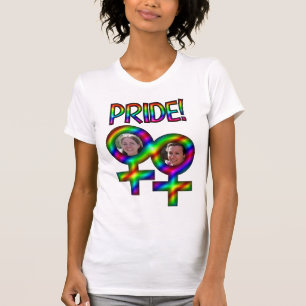 Linked Women Signs Photo Frame Fun Gay Pride T-Shirt