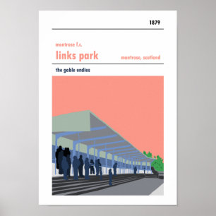 Links Park, Montrose. Poster