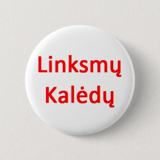 linksmy kaledy coffee mug 6 cm round badge