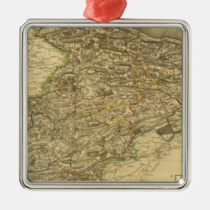 Linlithgowshire Metal Tree Decoration