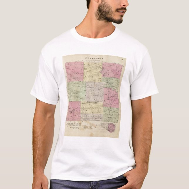 Linn County, Kansas T-Shirt (Front)