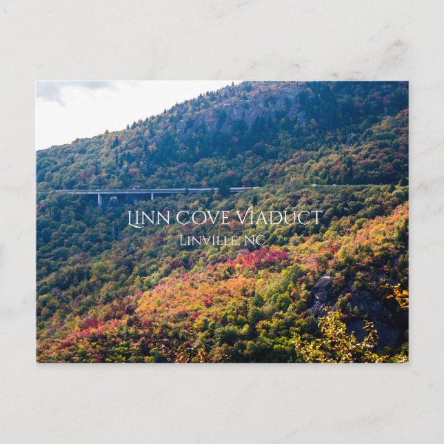 Linn Cove Viaduct Postcard (Front)