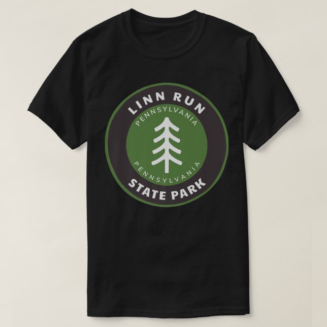 Linn Run State Park Pennsylvania PA Vacation Souve T-Shirt (Design Front)