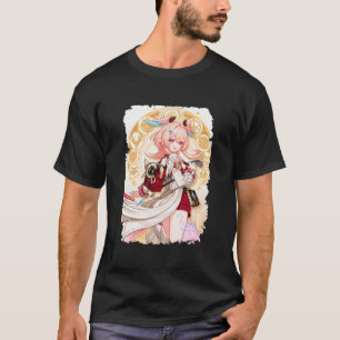 Linnea Geo Augury Bird Art 03 Basic Dark T-Shirt