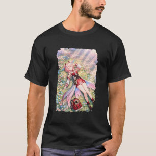 Linnea Geo Augury Bird Basic Dark T-Shirt