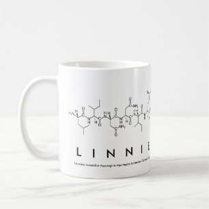 Linnie peptide name mug
