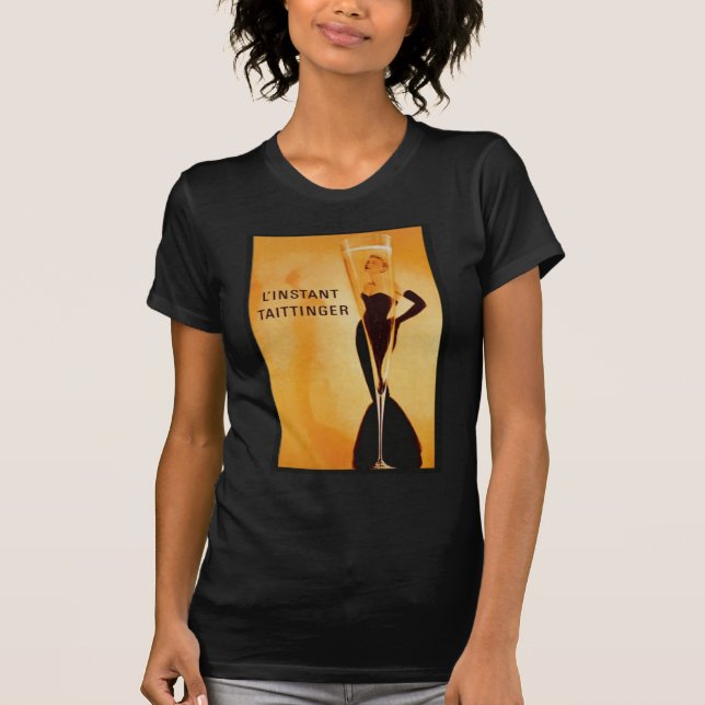 L'Instant Taittinger Ladies T-shirt (Front)