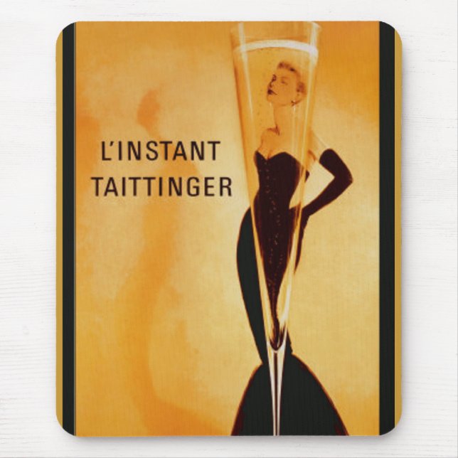 L'Instant Taittinger Mousepad (Front)