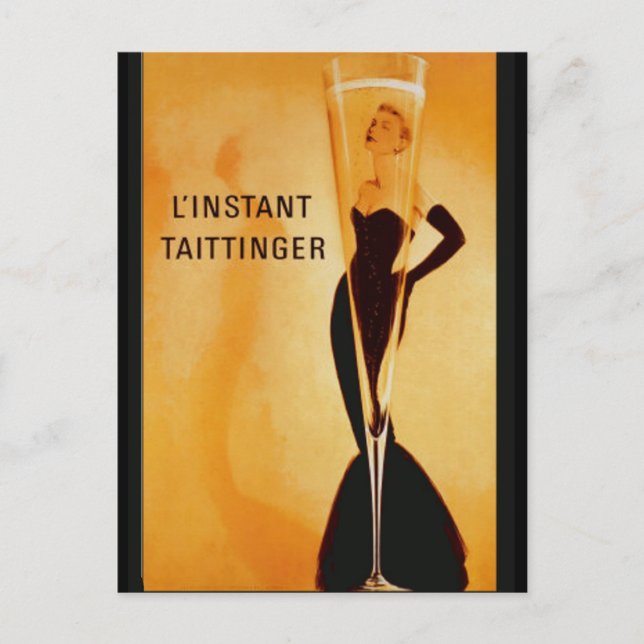 L'Instant Taittinger Postcard (Front)
