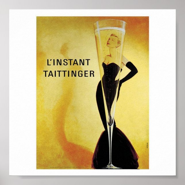 L'Instant Taittinger Print (Front)