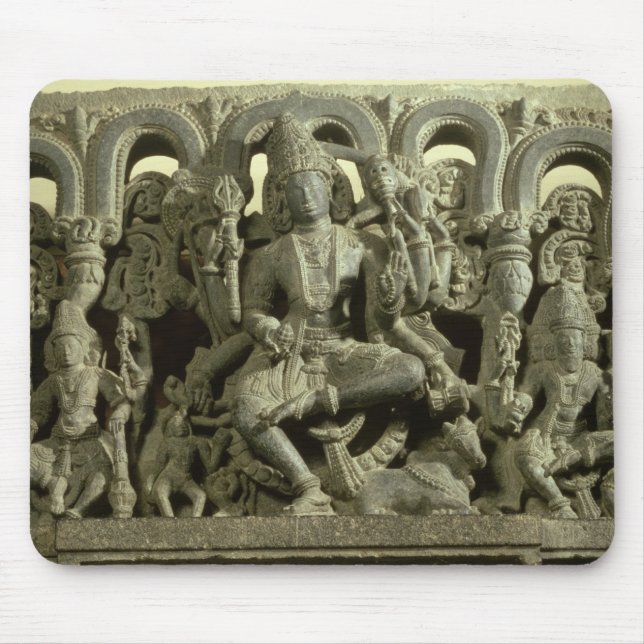 Lintel depicting The Trinity: Siva, Brahma and Vis Mouse Mat (Front)