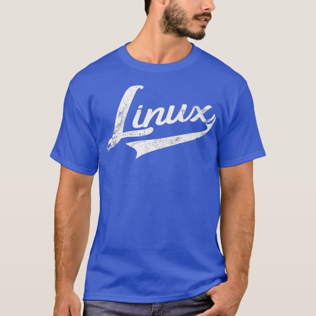 Linu IT Systems Engineer Retro Premium T-Shirt (Front)