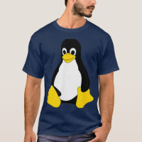 Linu Mascot Tu the Penguin Nerd Geek IT Person
