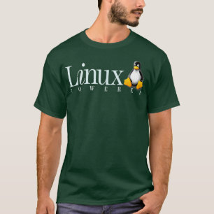 Linu Os Powered by Linu Penguin Tee