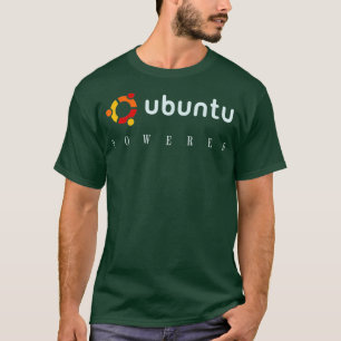 Linu Os Powered by Ubuntu Tu Penguin Tee