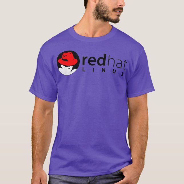Linu redhat lover tee Penguin Tu Open Source (Front)