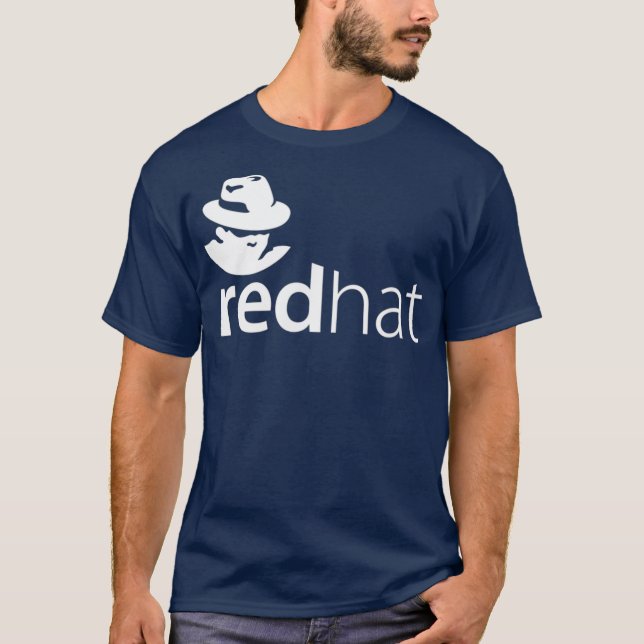 Linu redhat lover tee Penguin Tu Open Source Os (Front)