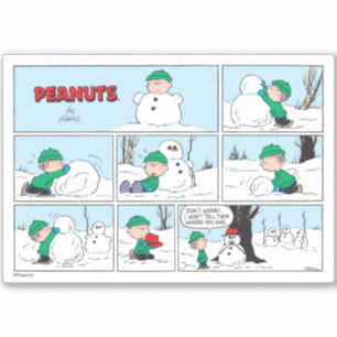 Linus Builds A Snowman