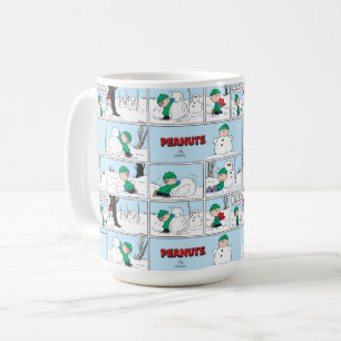 Linus Builds A Snowman Coffee Mug