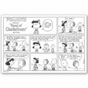 Linus Tells Lucy She's Crabby