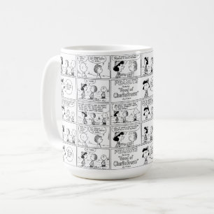 Linus Tells Lucy She's Crabby Coffee Mug
