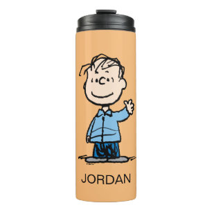 Linus Waving   Add Your Name Thermal Tumbler