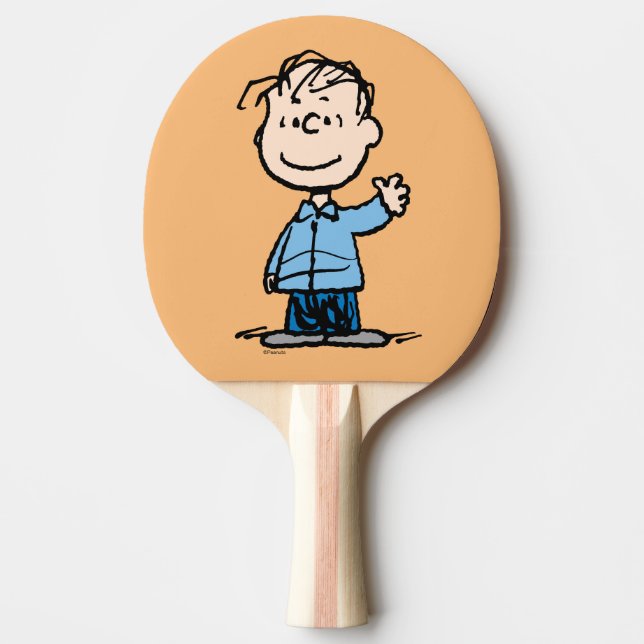 Linus Waving Ping Pong Paddle (Front)