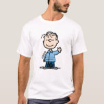 Linus Waving T-Shirt<br><div class="desc">Check out this cute character art of Linus waving.</div>