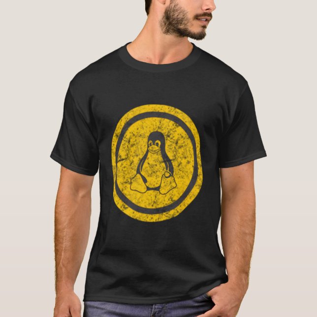 Linux Geek Linux T-Shirt (Front)