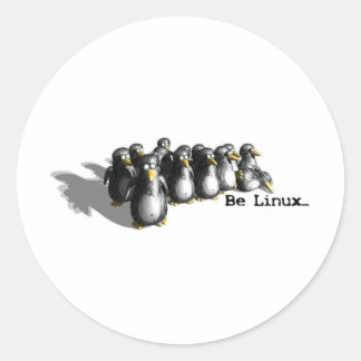 Linux Group Classic Round Sticker