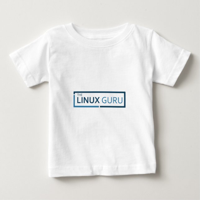 linux guru "t" baby T-Shirt (Front)