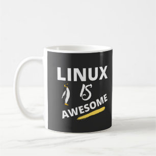 Linux is awesome Software Coffee Mug