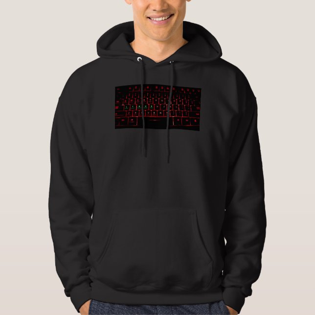 Linux Keyboard Hoodie (Front)