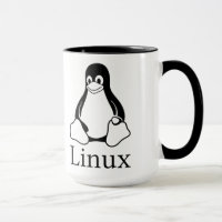 Linux Logo w/ Tux the Linux Penguin