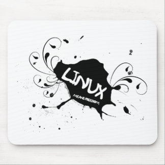 Linux Means Freedom Mouse Mat